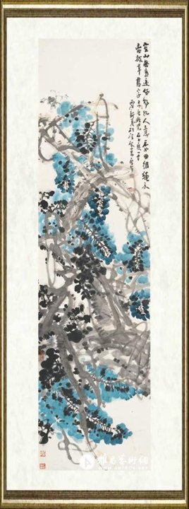 蔡智_花鸟八条屏之三