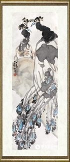 蔡智_风情四条屏