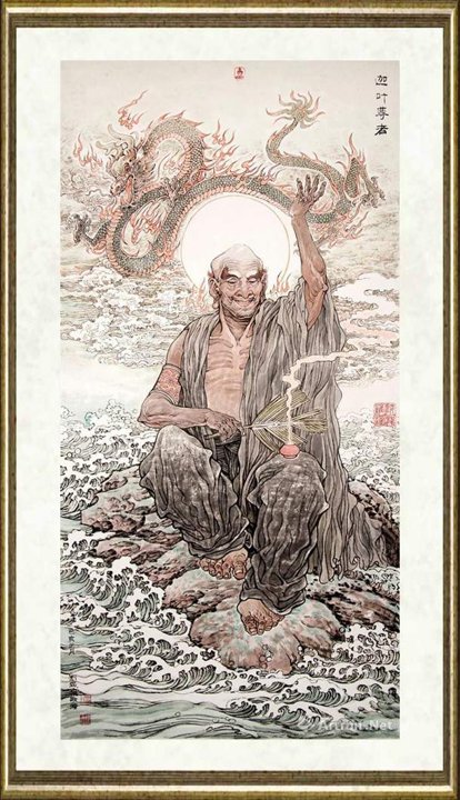 刘铁泉_迦叶尊者——降龙罗汉