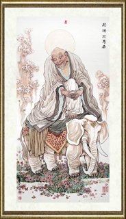 刘铁泉_迦理迦尊者——骑象罗汉