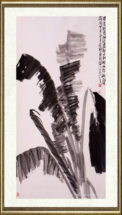 孙成刚_蕉荫图