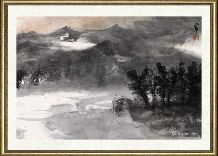 王正平_远山淡夕阳