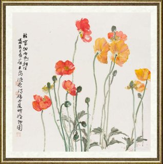 马顺先_轻寒细雨花相伴
