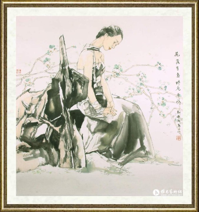 岳海波_花落有意时光无情