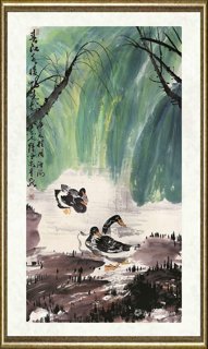 孙博文_鸭嬉春水