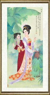王木兰_红娘与莺莺-拜月