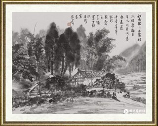 徐建明_湘西写生-秋雨绵绵