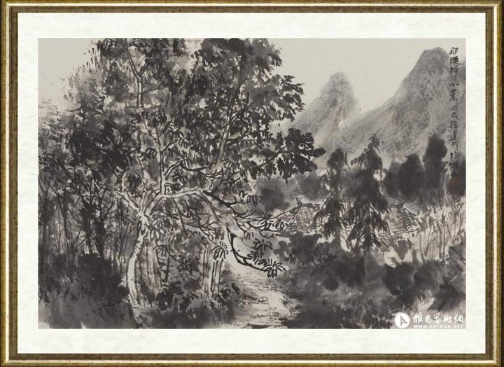 徐建明_湘西写生-那溪坪小景