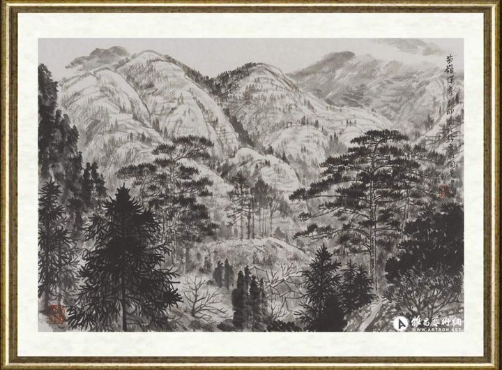 徐建明_黔东南陶尧写生-苗岭深秀