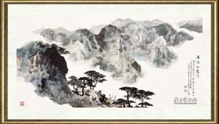 傅二石_雨过山色清