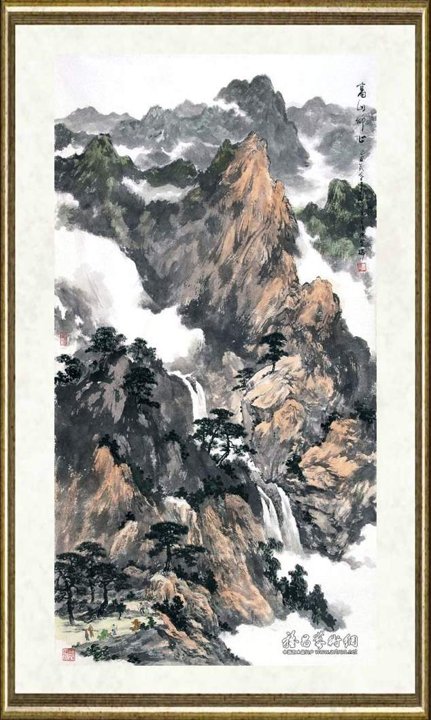 傅二石_高山仰止