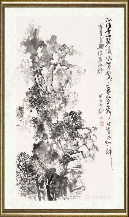 程大利_雨后青山碧