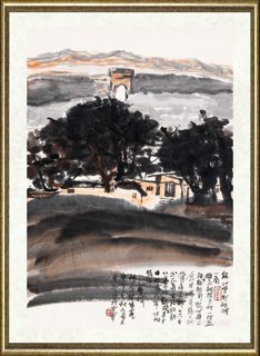 李学功_镇北堡影视城一角