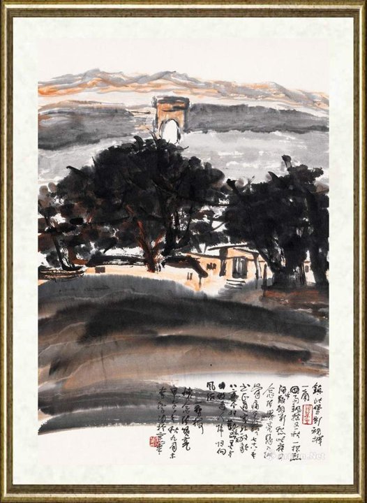 李学功_镇北堡影视城一角