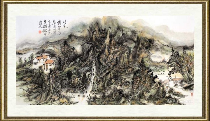 李玉民_访友图