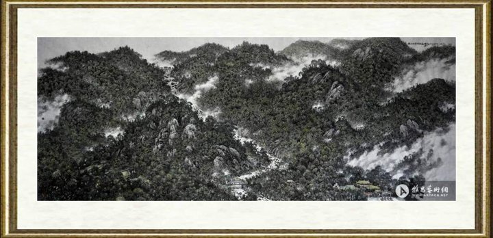 刘岳琥_衡山水帘洞秋色