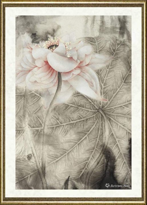 吴文莉_逸品莲花局部之一
