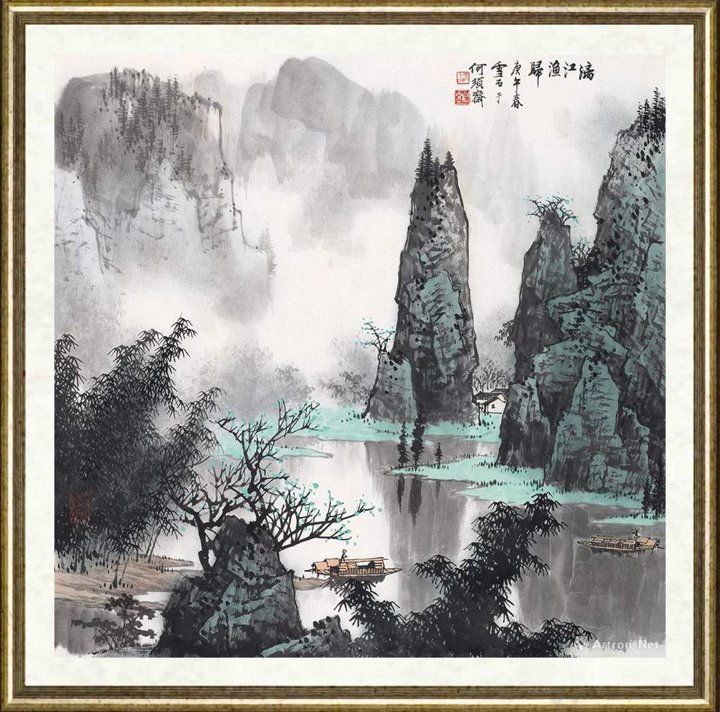 白雪石_漓江鱼归