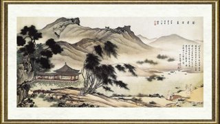 白雪石_荷亭消夏