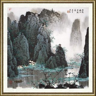 白雪石_雨后漓江翠欲滴