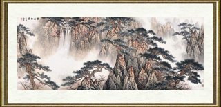 白雪石_黄山松云