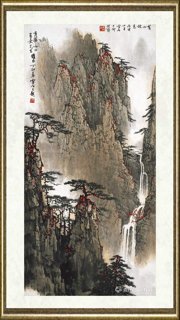 白雪石_黄山秋色