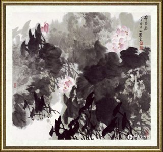 郑山麓_荷香图