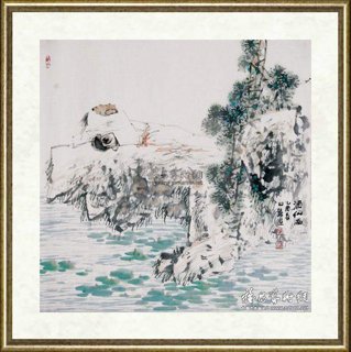郑山麓_醉仙图