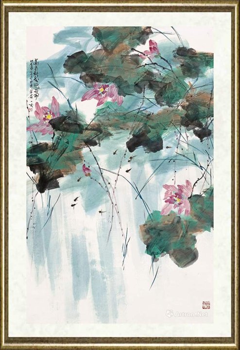 陈天_菡萏新花晓并开