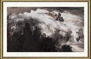 童和平_水墨雪景002