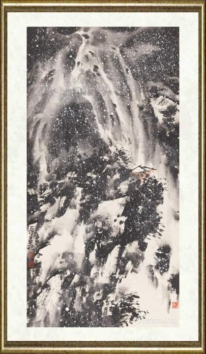 童和平_水墨雪景006