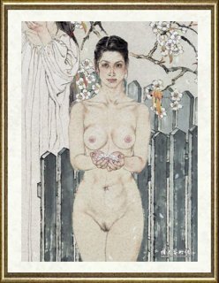 何家英_花语默默（局部）