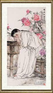 何家英_醉眠花荫香满衣