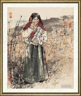 何家英_阿坝风情(组画)之二