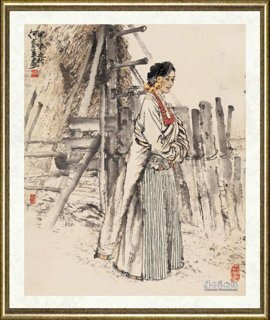 何家英_阿坝风情(组画)之四