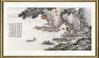 周金山_赤壁游客图