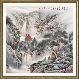 周金山_雨过飞泉鸣