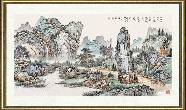 周金山_飞崖漱苍崖