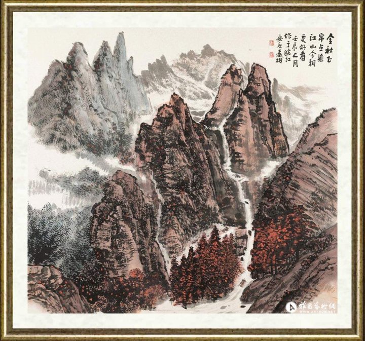 韦远柏_金秋玉帛点染，江山今朝更好看