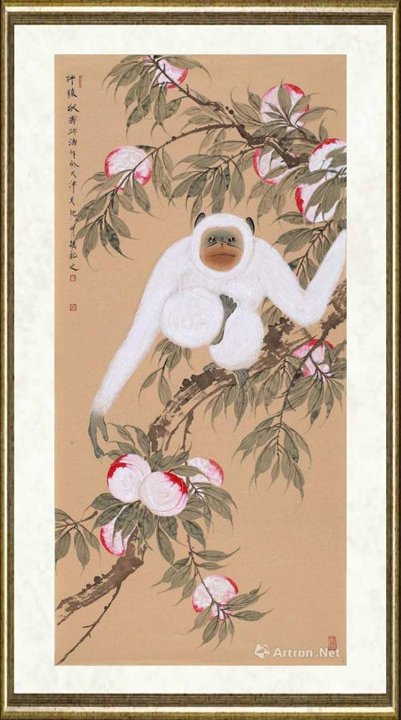 马瑞涛_神猿献寿