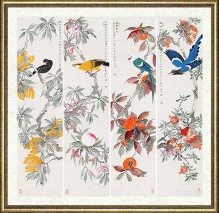 马瑞涛_精品花鸟四屏之三