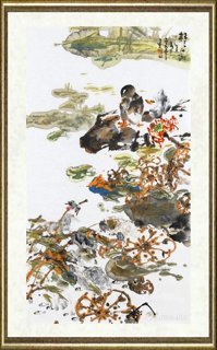 金相堂主（李长文）_静静的湖