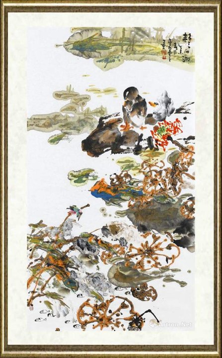 金相堂主（李长文）_静静的湖