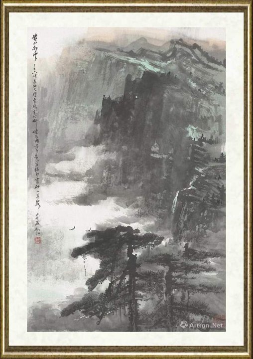 胡江_黄山松雾