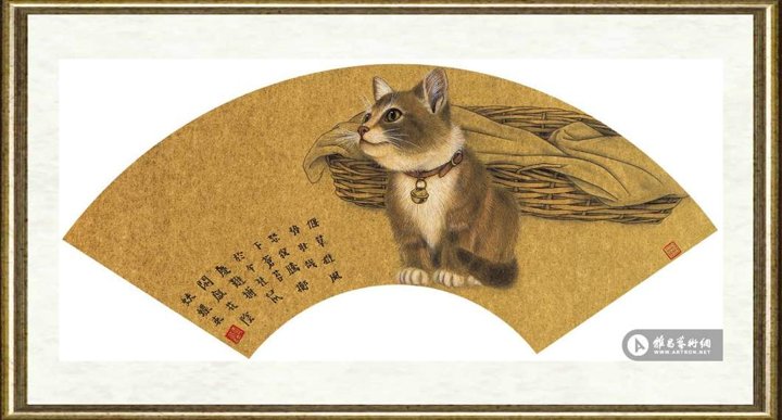 罗玉鑫_金板系列《闲观花阴》