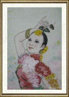 司徒锦璇_花环舞（局部）