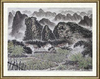 司徒锦璇_英西峰林写生一