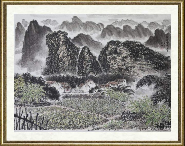 司徒锦璇_英西峰林写生一
