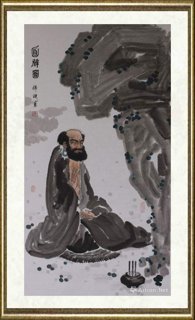 司徒锦璇_达摩面壁图