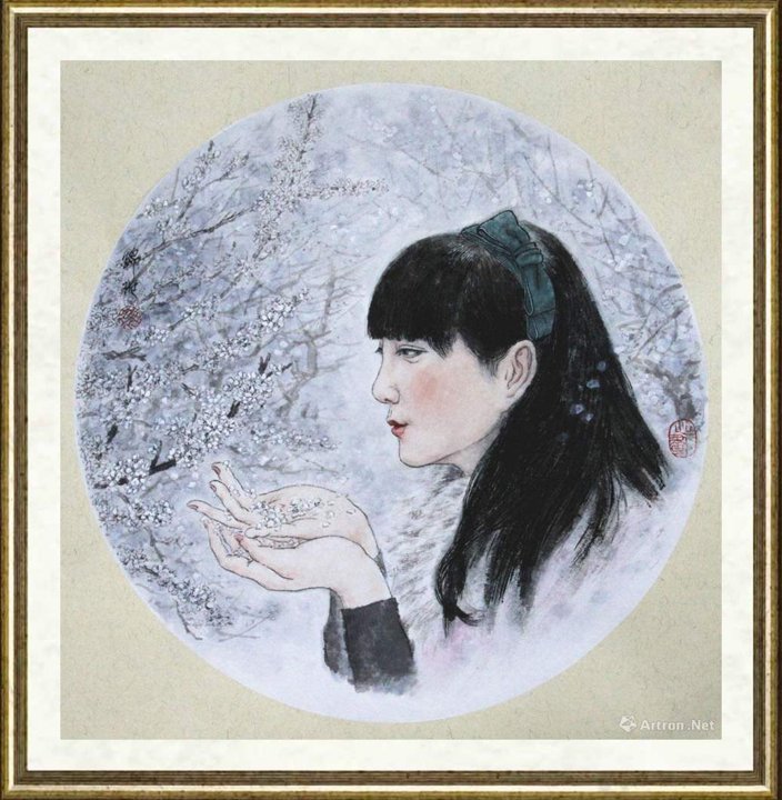 司徒锦璇_醉袖迎风雪一杈